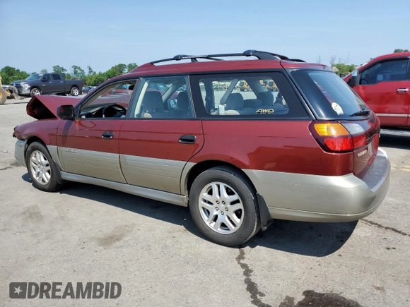 2002 Subaru Legacy Outback z VIN 4S3BH675127649841, wystawiony jako Copart lot #59639364 z przebiegiem 252 088 mil mil oraz Szkoda całkowita • Salvage title. Historia ofert i sprzedaży dostępna na DreamBid. Obrazek 2.