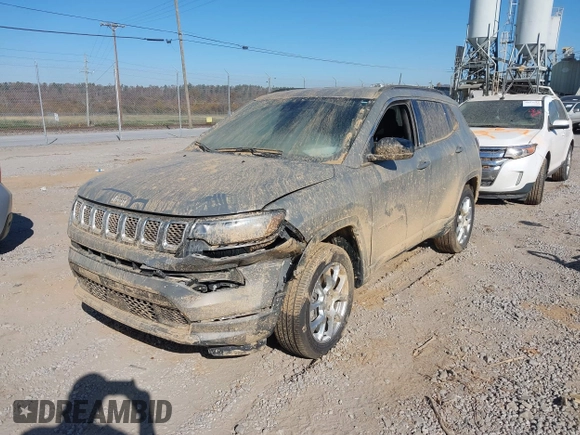 2023 Jeep Compass Latitude Lux with VIN 3C4NJDFN4PT521619, listed as a IAAI auction lot 40676656 with Not provided miles and . Bid and sale history available at DreamBid. Image 17.