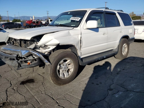 1999 Toyota 4Runner SR5 with VIN JT3HN86R2X0194327, listed as a Copart auction lot 83864044 with 259,675 mi miles and Salvage Title. Bid and sale history available at carsss.com. Image 1.