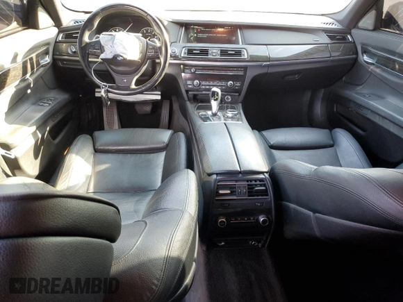 2014 BMW 7 Series 740Li with VIN WBAYE4C52ED137716, listed as a Copart auction lot 46108955 with 82,873 mi miles and Salvage Title. Bid and sale history available at carsss.com. Image 8.