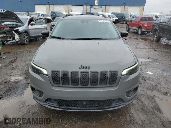 2023 Jeep Cherokee Altitude Lux with VIN 1C4PJMMB3PD104838, listed as a Copart auction lot 46639775 with 9,439 mi miles and Salvage Title. Bid and sale history available at carsss.com. Image 5.