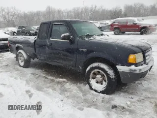 2001 Ford Ranger XLT Appearance with VIN 1FTYR14E11PA62827, listed as a Copart auction lot 87845045 with 142,748 mi miles and Salvage Title. Bid and sale history available at DreamBid. Image 4.