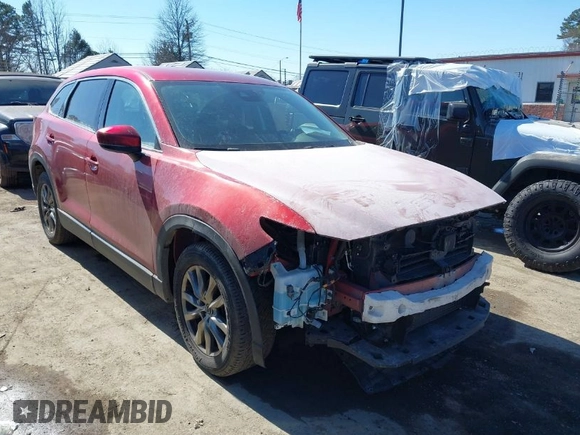 2018 Mazda CX-9 Touring with VIN JM3TCBCY9J0215077, listed as a IAAI auction lot 41639459 with 137,564 mi miles. Bid and sale history available at carsss.com. Image 1.