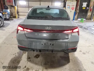 2022 Hyundai Elantra Essential with VIN KMHLM4AG2NU312188, listed as a Copart auction lot 42195615 with 90,553 mi miles and Salvage Title. Bid and sale history available at carsss.com. Image 6.