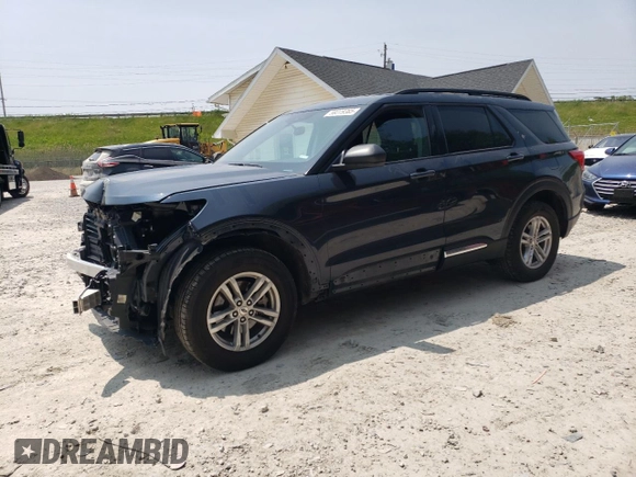 2023 Ford Explorer XLT с VIN 1FMSK8DH3PGB43166, выставлен на аукционе Copart как лот 59319365 с пробегом 34 988 миль миль и Списание • Salvage title. История ставок и продаж доступна на DreamBid. Изображение 1.