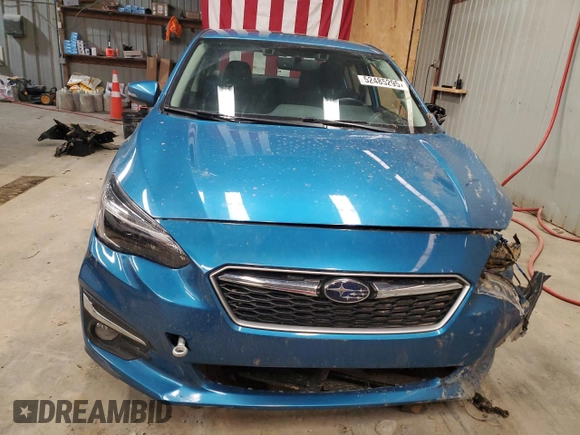2019 Subaru Impreza Limited с VIN 4S3GKAU65K3628313, выставлен на аукционе Copart как лот 52485295 с пробегом Не указан миль и Списание • Salvage title. История ставок и продаж доступна на DreamBid. Изображение 5.