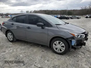 2021 Nissan Versa S with VIN 3N1CN8DV6ML903509, listed as a Copart auction lot 48020195 with 60,491 mi miles and Salvage title. Bid and sale history available at DreamBid. Image 4.