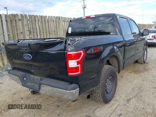2019 Ford F-150 XL with VIN 1FTEW1E53KFA20399, listed as a IAAI auction lot 41846887 with 94,896 mi miles. Bid and sale history available at carsss.com. Image 4.