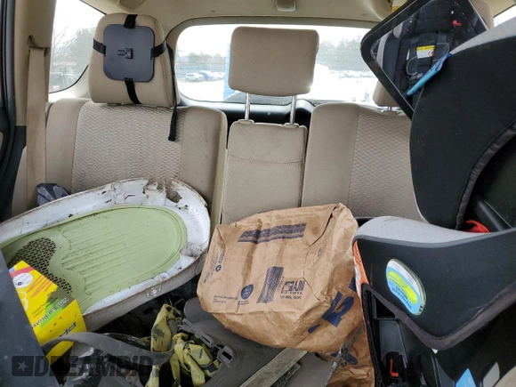 2012 Toyota RAV4 with VIN JTMZF4DV1C5046608, listed as a Copart auction lot 48393155 with 216,489 mi miles and Salvage Title. Bid and sale history available at carsss.com. Image 10.