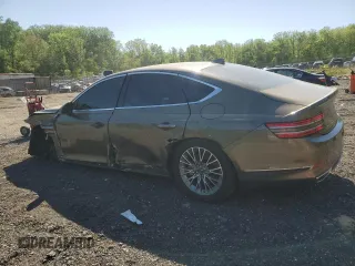 2023 Genesis G80 2.5T with VIN KMTGB4SC9PU195382, listed as a Copart auction lot 54671395 with 33,103 mi miles and Non Repairable. Bid and sale history available at carsss.com. Image 2.