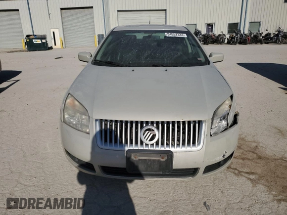 2008 Mercury Milan Premier with VIN 3MEHM021X8R617347, listed as a Copart auction lot 84657334 with 208,256 mi miles and Salvage Title. Bid and sale history available at carsss.com. Image 5.