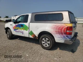 2008 Ford F-150 XL with VIN 1FTRF12298KC46605, listed as a Copart auction lot 58701355 with 200,777 mi miles and Salvage title. Bid and sale history available at DreamBid. Image 2.