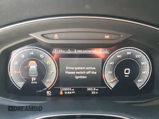 2019 Audi Q8 Premium Plus z VIN WA1BVAF19KD018356, wystawiony jako Copart lot #53423485 z przebiegiem 120 055 mil mil oraz Tytuł czysty. Historia ofert i sprzedaży dostępna na DreamBid. Obrazek 9.