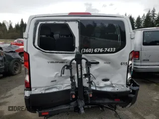 2024 Ford Transit Passenger XL with VIN 1FBAX9Y82RKB14246, listed as a Copart auction lot 49182855 with 2,167 mi miles and Salvage Title. Bid and sale history available at DreamBid. Image 6.