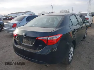 2015 Toyota Corolla L with VIN 2T1BURHE1FC420950, listed as a IAAI auction lot 41837213 with 55,918 mi miles and . Bid and sale history available at DreamBid. Image 4.