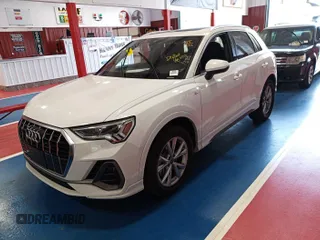 2023 Audi Q3 S line Premium with VIN WA1DECF35P1102382, listed as a IAAI auction lot 42734185 with 35,393 mi miles and . Bid and sale history available at DreamBid. Image 20.