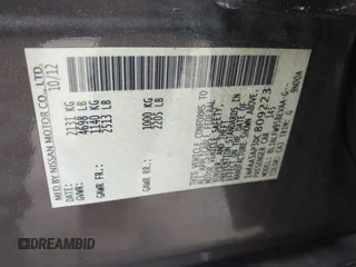2013 Nissan Maxima S z VIN 1N4AA5AP3DC809223, wystawiony jako IAAI lot #42329297 z przebiegiem 141 008 mil mil oraz . Historia ofert i sprzedaży dostępna na DreamBid. Obrazek 9.