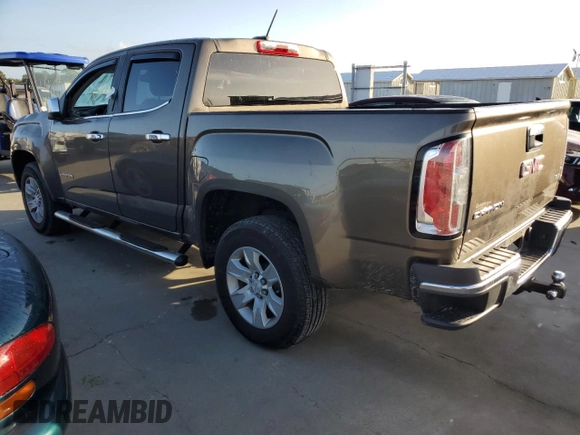 2017 GMC Canyon 2WD SLE with VIN 1GTG5CEA9H1176098, listed as a Copart auction lot 76577424 with 89,220 mi miles and Salvage Title. Bid and sale history available at carsss.com. Image 2.