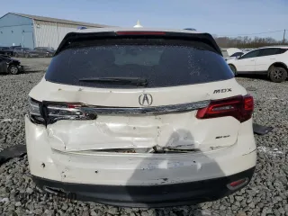 2016 Acura MDX w/Advance with VIN 5FRYD4H97GB043228, listed as a Copart auction lot 87448574 with 71,018 mi miles and Salvage Title. Bid and sale history available at carsss.com. Image 6.