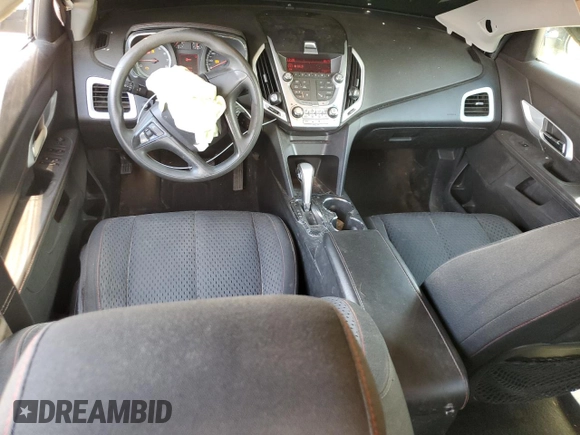 2011 GMC Terrain SLE-1 with VIN 2CTFLREC2B6330522, listed as a Copart auction lot 55458965 with 129,164 mi miles and Salvage title. Bid and sale history available at DreamBid. Image 8.