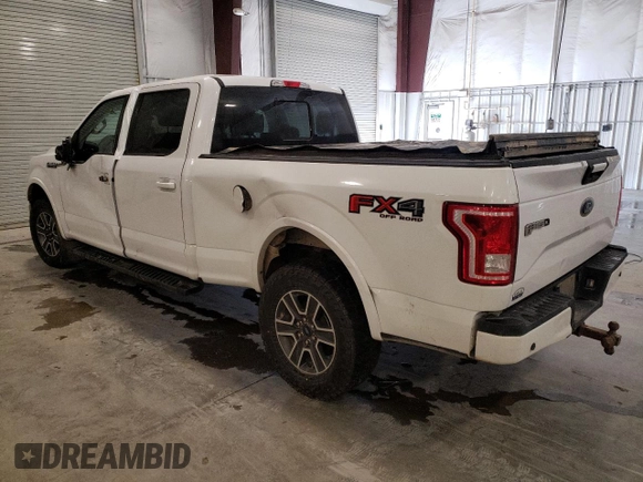 2017 Ford F-150 XL with VIN 1FTFW1EF1HKC94021, listed as a Copart auction lot 81261004 with 172,909 mi miles and Salvage Title. Bid and sale history available at carsss.com. Image 2.