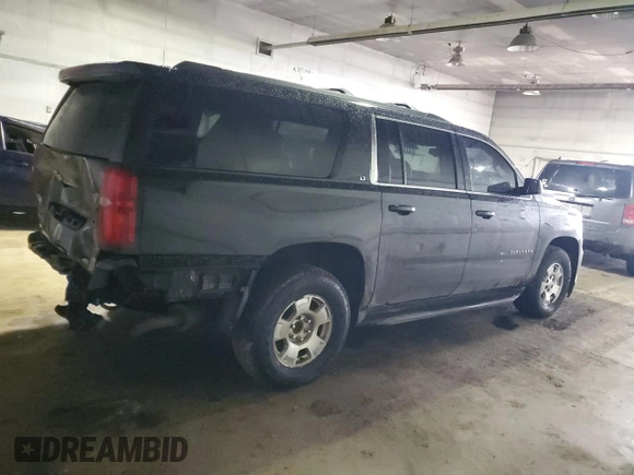 2015 Chevrolet Suburban LT with VIN 1GNSKJKC6FR262570, listed as a Copart auction lot 46907675 with 179,425 mi miles and Clean Title. Bid and sale history available at DreamBid. Image 3.
