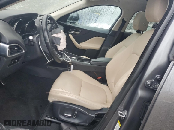 2019 Jaguar F-Pace 25t Premium with VIN SADCJ2FX7KA398240, listed as a Copart auction lot 79866184 with 84,587 mi miles and Salvage Title. Bid and sale history available at DreamBid. Image 7.
