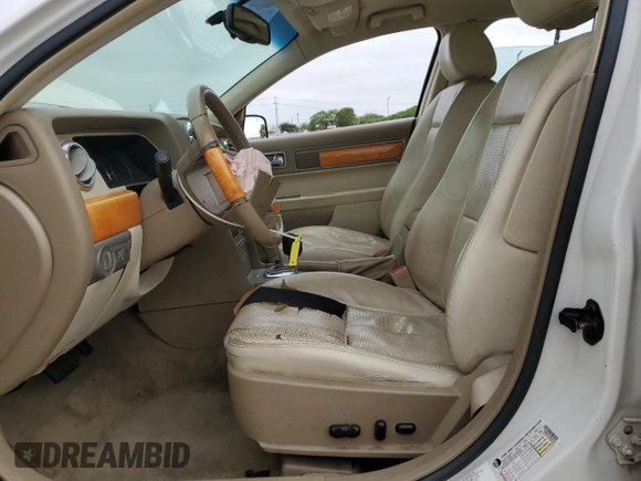 2008 Lincoln MKZ with VIN 3LNHM26T98R661893, listed as a Copart auction lot 58341995 with 146,527 mi miles and Salvage title. Bid and sale history available at DreamBid. Image 7.