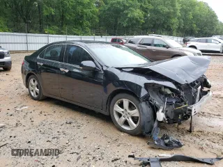 2009 Acura TSX with VIN JH4CU26659C005956, listed as a Copart auction lot 58553035 with 132,011 mi miles and Salvage title. Bid and sale history available at DreamBid. Image 4.