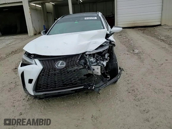 2023 Lexus UX 250h F Sport z VIN JTHB6JBH4P2135480, wystawiony jako Copart lot #81523784 z przebiegiem Nie podano mil oraz Szkody całkowita. Historia ofert i sprzedaży dostępna na DreamBid. Obrazek 15.