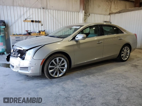 2016 Cadillac XTS Luxury Collection with VIN 2G61M5S30G9114757, listed as a Copart auction lot 47976655 with 57,253 mi miles and Salvage Title. Bid and sale history available at carsss.com. Image 1.