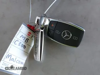 2019 Mercedes-Benz C 300 with VIN WDDWK8DB0KF776651, listed as a IAAI auction lot 42509259 with 28,061 mi miles and . Bid and sale history available at DreamBid. Image 11.