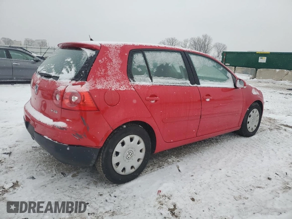 2008 Volkswagen Rabbit S with VIN WVWDA71K58W084414, listed as a Copart auction lot 85802284 with 155,230 mi miles and Salvage title. Bid and sale history available at DreamBid. Image 3.