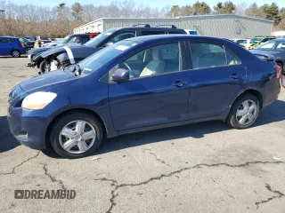 2008 Toyota Yaris with VIN JTDBT923484024267, listed as a Copart auction lot 46183595 with 180,534 mi miles and Salvage Title. Bid and sale history available at carsss.com. Image 1.
