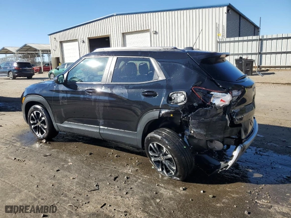 2023 Chevrolet TrailBlazer LT with VIN KL79MPS28PB179628, listed as a Copart auction lot 46631385 with 25,021 mi miles and Salvage Title. Bid and sale history available at carsss.com. Image 2.