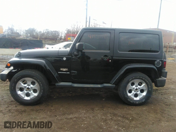 2014 Jeep Wrangler Sahara with VIN 1C4AJWBG9EL161712, listed as a IAAI auction lot 41839193 with 68,318 mi miles and . Bid and sale history available at DreamBid. Image 14.
