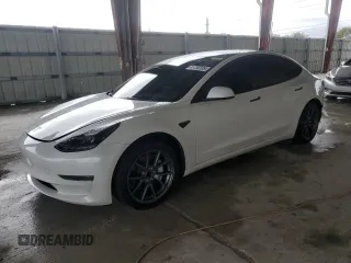 2023 Tesla Model 3 with VIN 5YJ3E1EA0PF468571, listed as a Copart auction lot 41730335 with 32,643 mi miles and Non Repairable. Bid and sale history available at DreamBid. Image 1.