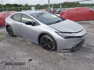 2024 Toyota Prius LE with VIN JTDACAAU0R3023826, listed as a IAAI auction lot 42763762 with 25,288 mi miles and . Bid and sale history available at DreamBid. Image 1.