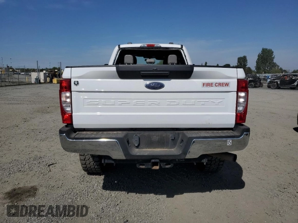 2021 Ford Super Duty F-250 SRW XL with VIN 1FT7X2BN4MEC38828, listed as a Copart auction lot 69845834 with 47,691 mi miles and Salvage Title. Bid and sale history available at carsss.com. Image 6.