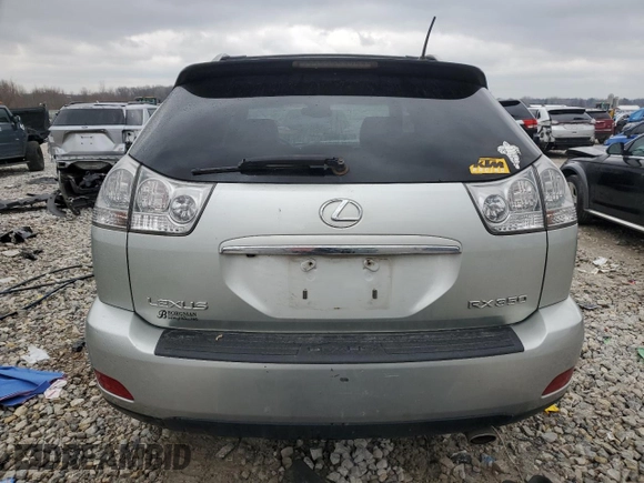 2007 Lexus RX 350 with VIN 2T2HK31U47C006668, listed as a Copart auction lot 52428755 with 223,390 mi miles and Clean Title. Bid and sale history available at carsss.com. Image 6.
