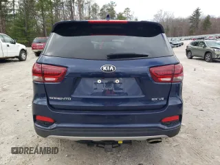 2019 Kia Sorento EX V6 with VIN 5XYPHDA54KG463085, listed as a Copart auction lot 53067765 with 74,929 mi miles and Salvage Title. Bid and sale history available at carsss.com. Image 6.