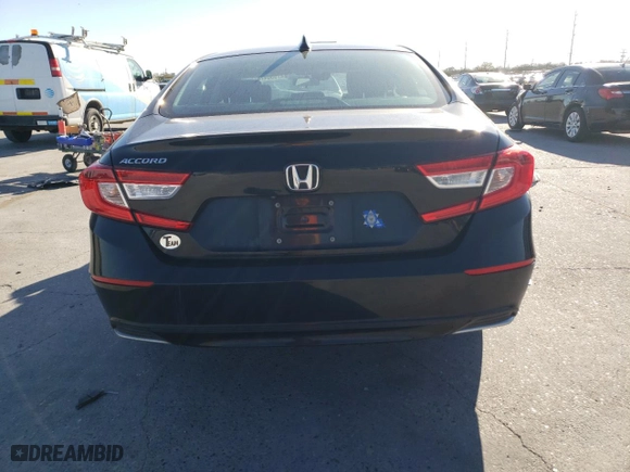 2020 Honda Accord Sedan EX with VIN 1HGCV1F43LA066766, listed as a Copart auction lot 47550475 with 124,428 mi miles and Salvage Title. Bid and sale history available at carsss.com. Image 6.