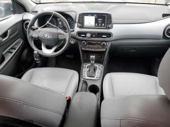 2021 Hyundai Kona Ultimate with VIN KM8K5CA54MU612038, listed as a Copart auction lot 50702865 with 28,593 mi miles and Salvage Title. Bid and sale history available at carsss.com. Image 8.