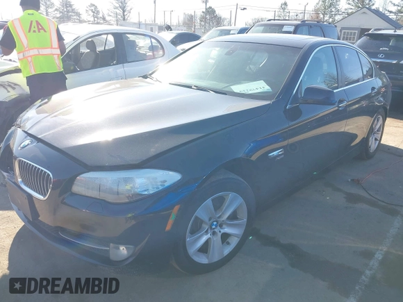 2012 BMW 5 Series 528i xDrive with VIN WBAXH5C51CDW05179, listed as a IAAI auction lot 41479229 with 160,871 mi miles. Bid and sale history available at carsss.com. Image 2.