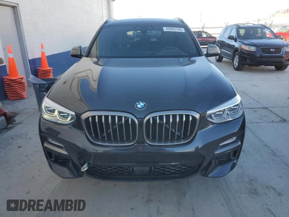 2019 BMW X3 M40i with VIN 5UXTS3C58K0Z07659, listed as a Copart auction lot 45926145 with 36,972 mi miles and Salvage Title. Bid and sale history available at DreamBid. Image 5.