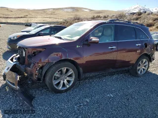 2013 Acura MDX Advance Pkg with VIN 2HNYD2H69DH502903, listed as a Copart auction lot 45979175 with 141,965 mi miles and Salvage Title. Bid and sale history available at carsss.com. Image 1.