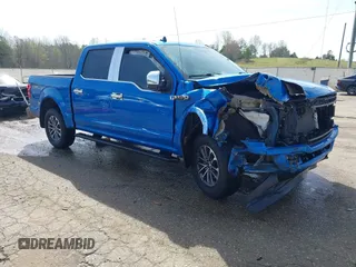 2019 Ford F-150 XL with VIN 1FTEW1EP0KFD47831, listed as a IAAI auction lot 41887760 with 106,495 mi miles and . Bid and sale history available at DreamBid. Image 1.