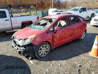 2014 Kia Rio EX with VIN KNADN5A39E6419443, listed as a Copart auction lot 78812034 with 111,229 mi miles and Salvage Title. Bid and sale history available at carsss.com. Image 1.