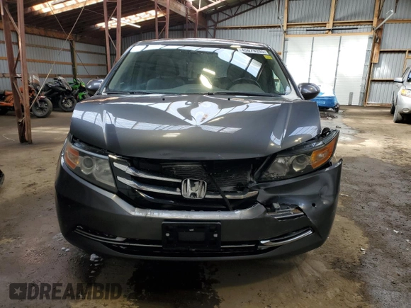 2017 Honda Odyssey EX-L with VIN 5FNRL5H60HB503125, listed as a Copart auction lot 45079335 with 204,560 mi miles and Clean Title. Bid and sale history available at DreamBid. Image 5.