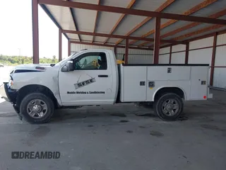 2023 Ram 2500 with VIN 3C7WR5AJ7PG567772, listed as a IAAI auction lot 42180314 with 48,197 mi miles and . Bid and sale history available at DreamBid. Image 14.